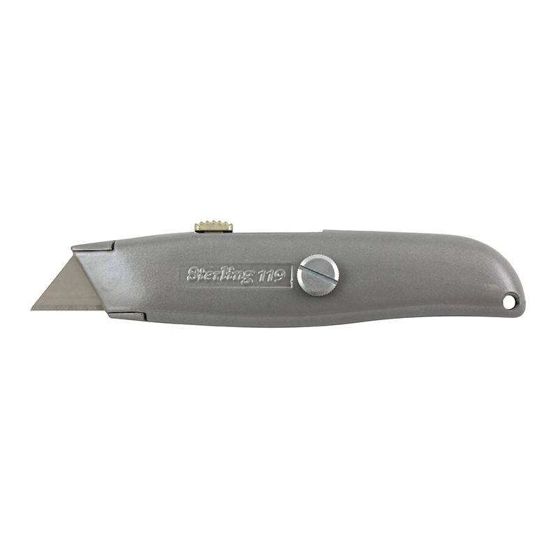 Retractable Grey Knife + ThumScrew