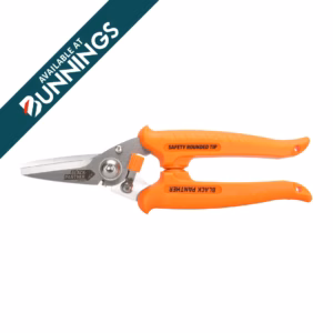 180mm Safety Black Panther Industrial Snips