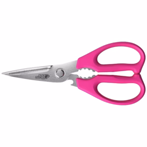 205mm Sterling Pink Black Panther Multi-Purpose Kitchen Shears