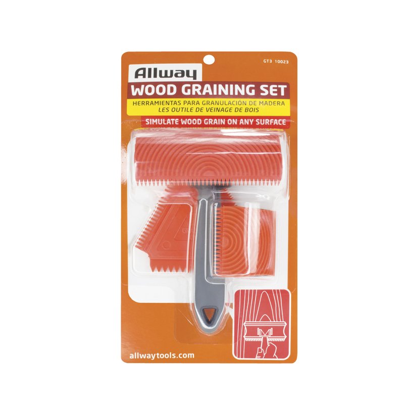 Allway 3pce Woodgraining Paint Set (10023)
