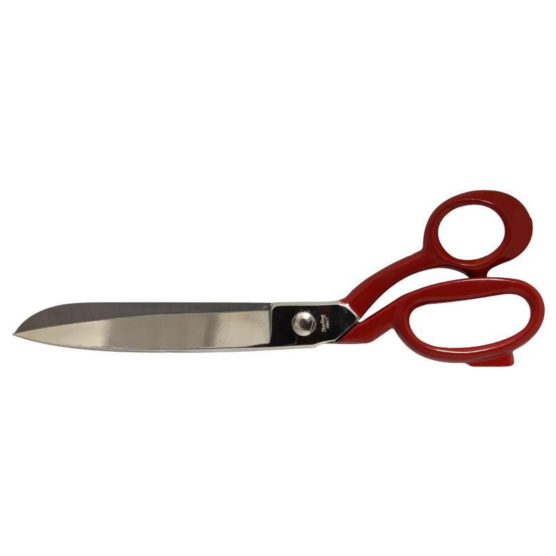 12in Steel Tailoring Shears Smooth Blades Black Handles