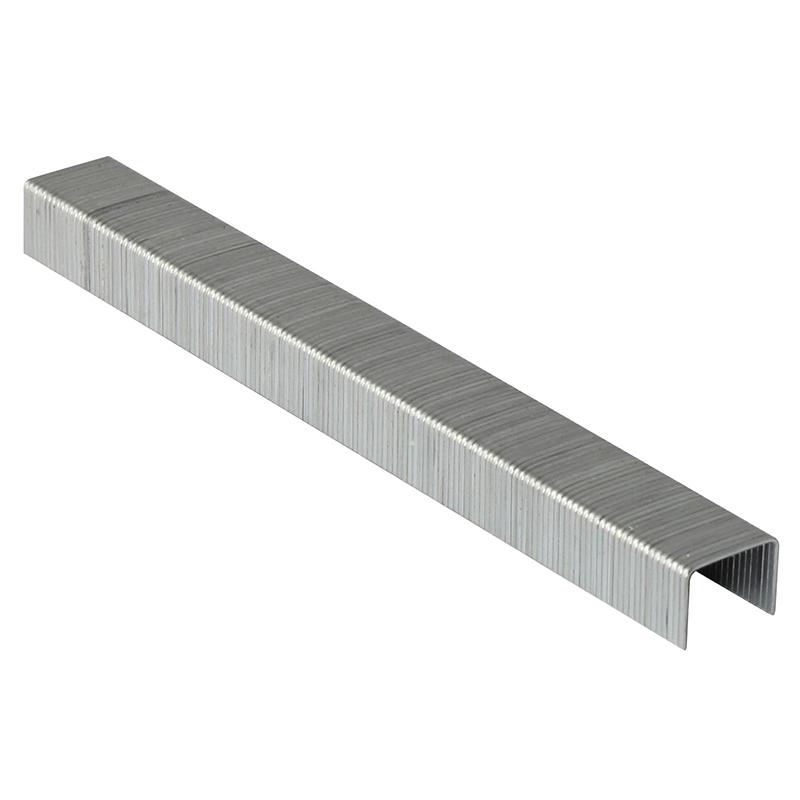 Long galvanized steel U-channel strip with ribbed sides (open 'U' profile).